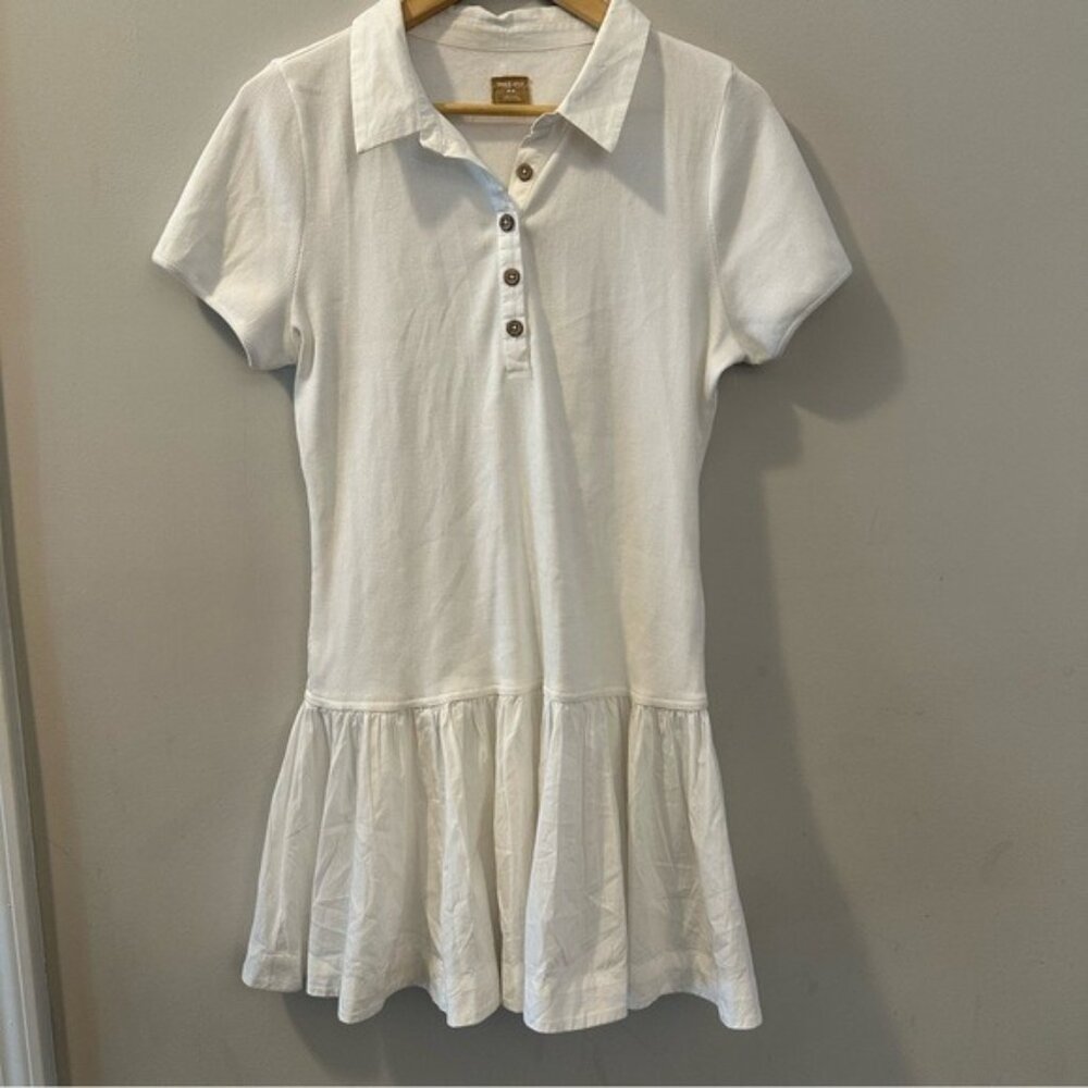 Free People  free-est white Classic Charm Mini Dress size medium - Picture 5 of 13